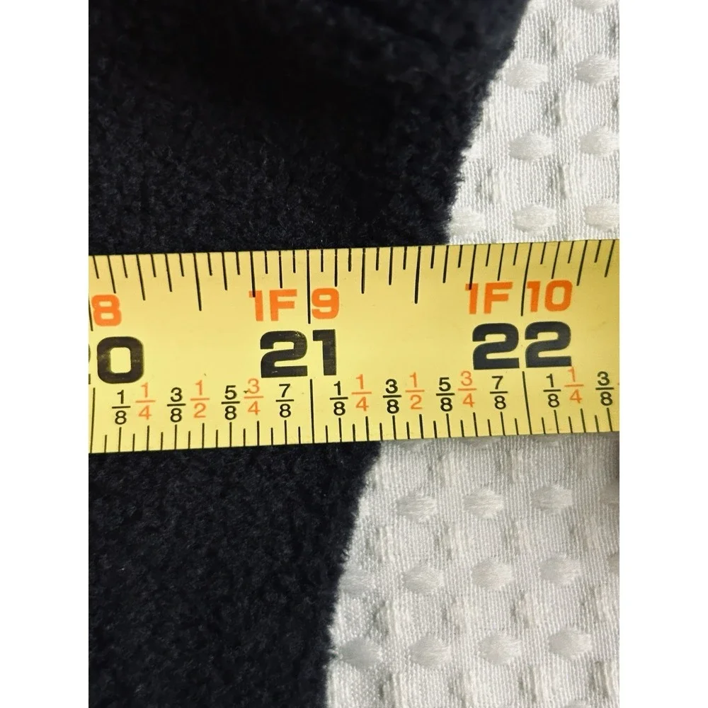 Colorado Timberline Men's Medium Black Pullover 1/4 Zip Sweater Warm Fleece SOFT